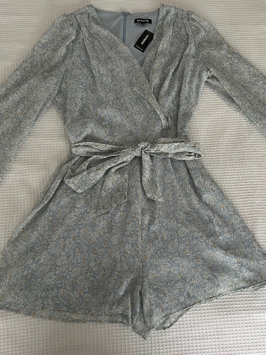 Express Pants - NEW EXPRESS long sleeve romper short size XS NWT